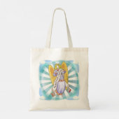 Guardian Angel Canvas tas (Achterkant)