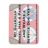 Guardian Angel Car Magnet Magneet (Verticaal)