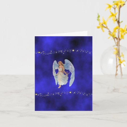 Guardian Angel Card Kaart (Gele Bloem)