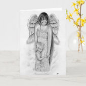Guardian Angel Card Kaart (Gele Bloem)