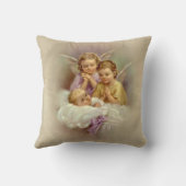 Guardian Angel Cherubs baby in Cloud  Kussen (Achterkant)