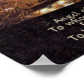 Guardian Angel, Children, Bridge en Poem Poster (Hoek)