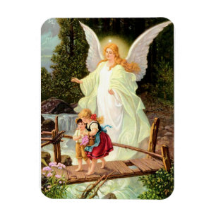 Guardian Angel Children Bridge Lindberg Zatzka Magneet