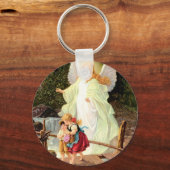 Guardian Angel Children Bridge van Lindberg Sleutelhanger (Voorkant)
