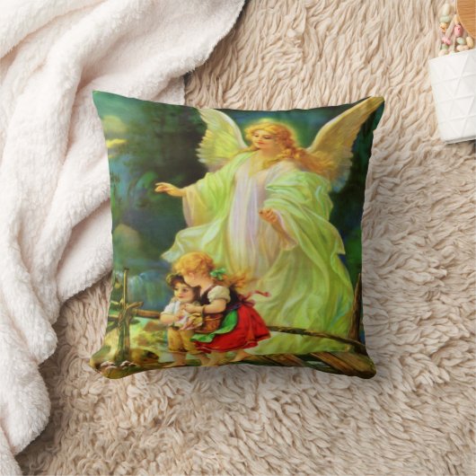 Guardian Angel & Children Pillow Kussen (Deken)