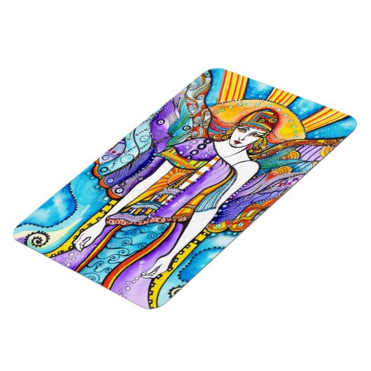 Guardian Angel - dag en nacht Magneet (Linkerzijde)