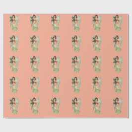 Guardian Angel Divine Watchfulness & Grace Art Cadeaupapier