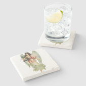 Guardian Angel Divine Watchfulness & Grace Art Stenen Onderzetter (Zijkant)