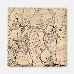 Guardian Angel door Joe Phillips Magneet