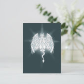 Guardian Angel Dragon Briefkaart (Staand voorkant)