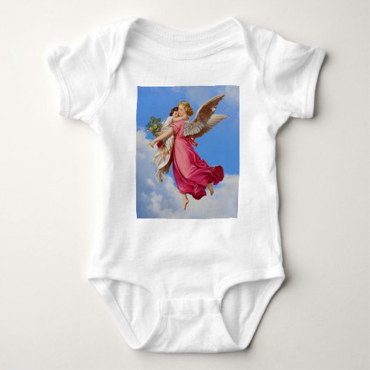 Guardian Angel en Child Baby Shirt (Voorkant)