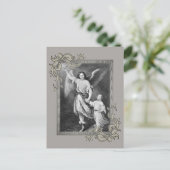 Guardian Angel en Child Briefkaart (Staand voorkant)