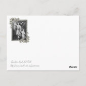 Guardian Angel en Child Briefkaart (Achterkant)