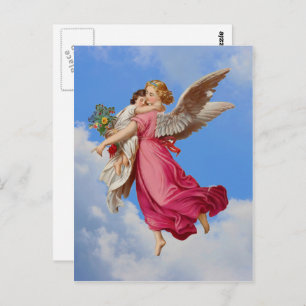 Guardian Angel en Child Briefkaart
