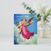 Guardian Angel en Child Inspirerend Briefkaart (Staand voorkant)