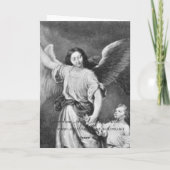 Guardian Angel en Child Kaart (Achterkant)