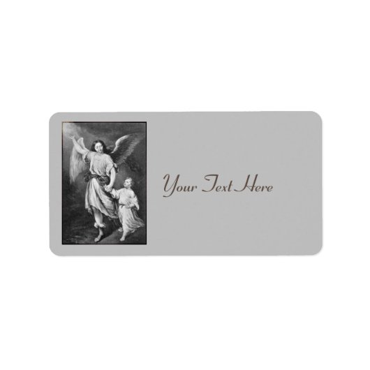 Guardian Angel en Child Label (Voorkant)