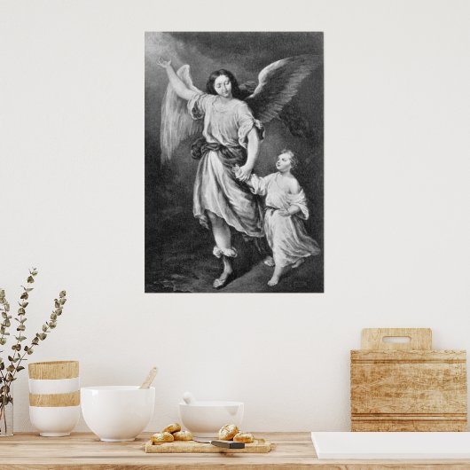 Guardian Angel en Child Poster (Keuken)
