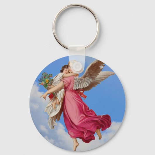 Guardian Angel en Child Sleutelhanger (Voorkant)