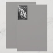 Guardian Angel en Child Stationery Briefpapier (Voorkant / Achterkant)