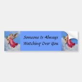 Guardian Angel en Inspirerend Bumpersticker (Voorkant)