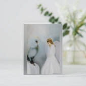 Guardian Angel en Owl Briefkaart (Staand voorkant)