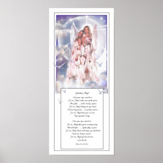 Guardian Angel en Poetry Poster (Voorkant)