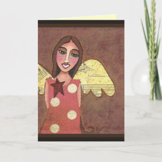 GUARDIAN ANGEL - engelachtig wenskaart Kaart