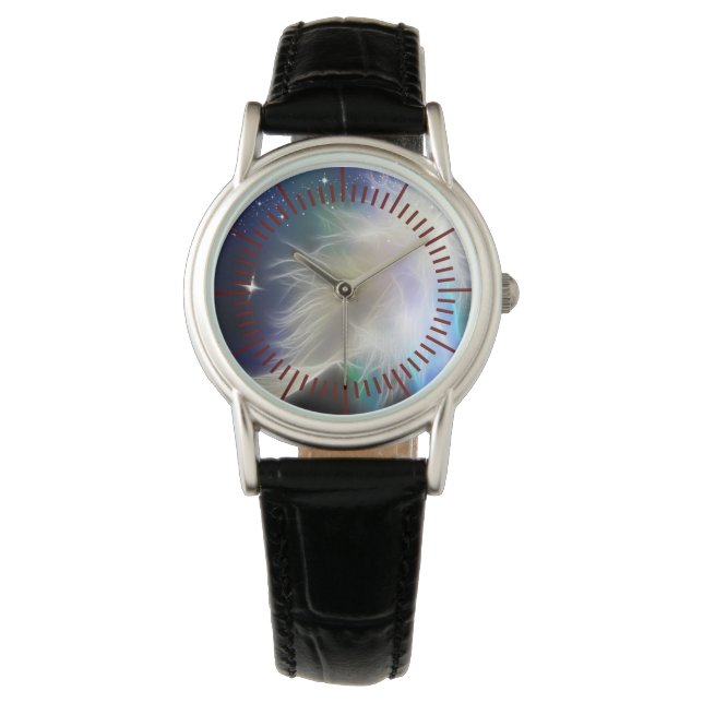 Guardian Angel Feather Horloge (Voorkant)