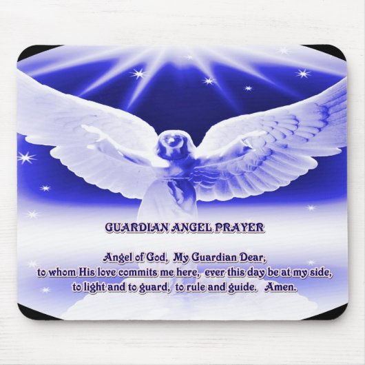 guardian angel gebed muismat (Voorkant)
