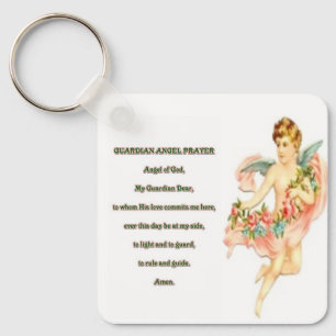 Guardian angel gebed sleutelhanger