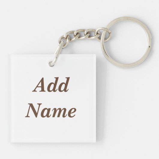 Guardian Angel gepersonaliseerd Sleutelhanger (Achterkant)