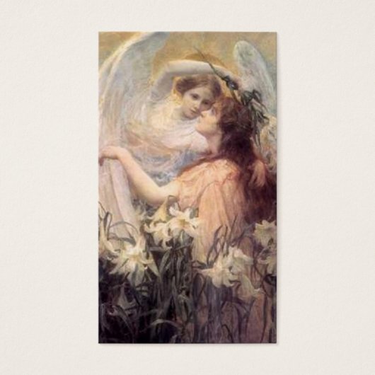 Guardian Angel Gift Label Visitekaartje (Voorkant)