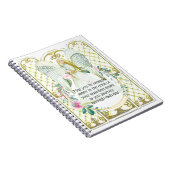 Guardian angel glazen ramen met gedicht vers notitieboek (Rechterzijde)