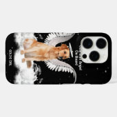 Guardian Angel Golden Retreiver met Wings Case-Mate iPhone Case (Achterkant (horizontaal))