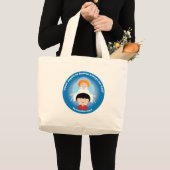 Guardian Angel Grote Tote Bag (Voorkant (product))