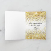 Guardian Angel Holiday Kaart (Binnen)