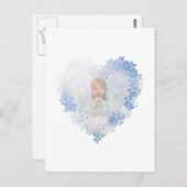 Guardian Angel in een hart Briefkaart (Voorkant / Achterkant)