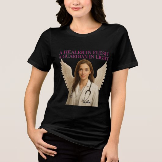 GUARDIAN ANGEL IN HET SHIRT WHITET (Voorkant)