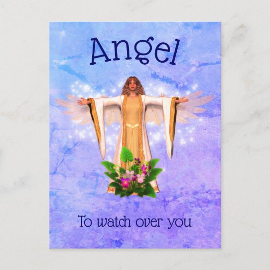 Guardian Angel Inspirerend Briefkaart (Voorkant)