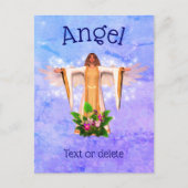 Guardian Angel Inspirerend Gepersonaliseerd Briefk Briefkaart (Voorkant)