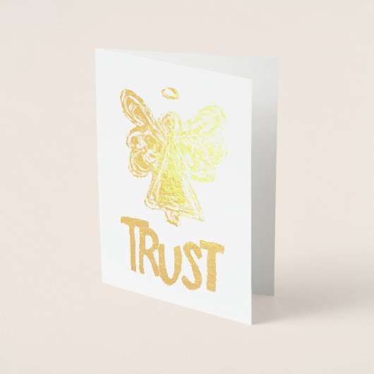 Guardian Angel Inspirerend Trust Gold Kaarten (Voorkant)