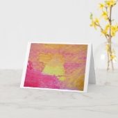 Guardian Angel Kaart (Gele Bloem)