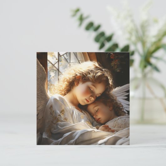 Guardian Angel Kaart (Staand voorkant)