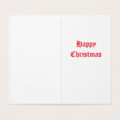 Guardian Angel-kerstkaart Kaart (Binnenkant ongevouwen)