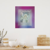Guardian Angel kijkt naar jou Poster (Keuken)