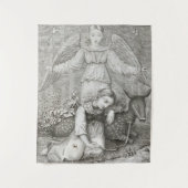 Guardian Angel - Kinder en Hausmärchen - c1819 Wandkleed (Voorkant)