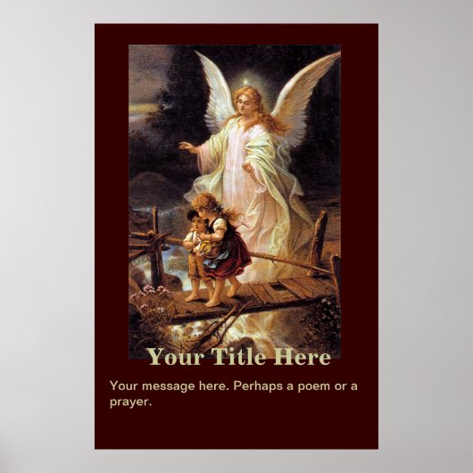 Guardian Angel, kinderen, Bridge Poster (Voorkant)