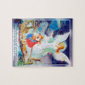 Guardian Angel, Kinderen, Brug en gedicht Legpuzzel (Horizontaal)