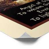 Guardian Angel, Kinderen, Brug en gedicht Poster (Hoek)